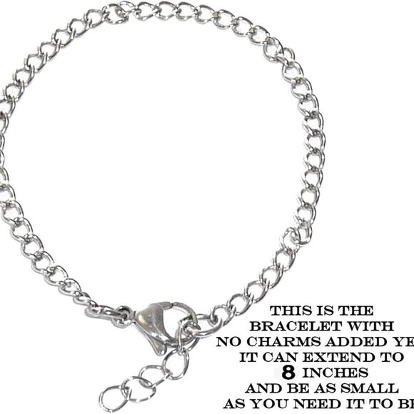 Clip On Charm, Build Your Own Bracelet, Bag, Purse, Handbag, Message, Inspiratio - Picture 6 of 8